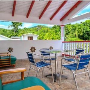Property with 2 bedrooms in VieuxHabitants with wonderful sea view furnished garden and WiFi Guadeloupe